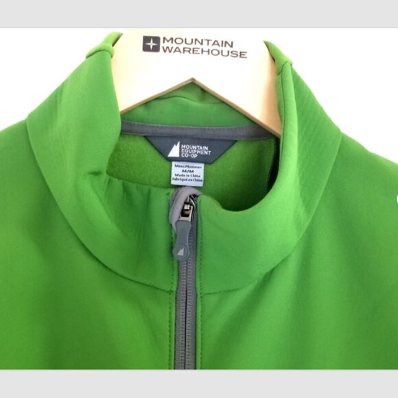 Mountain Equipment Co-op Vest Men's Medium Green Full Zip Pockets - Picture 7 of 10